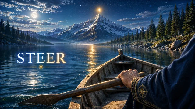 Steer: a scene from Definiteness of Purpose